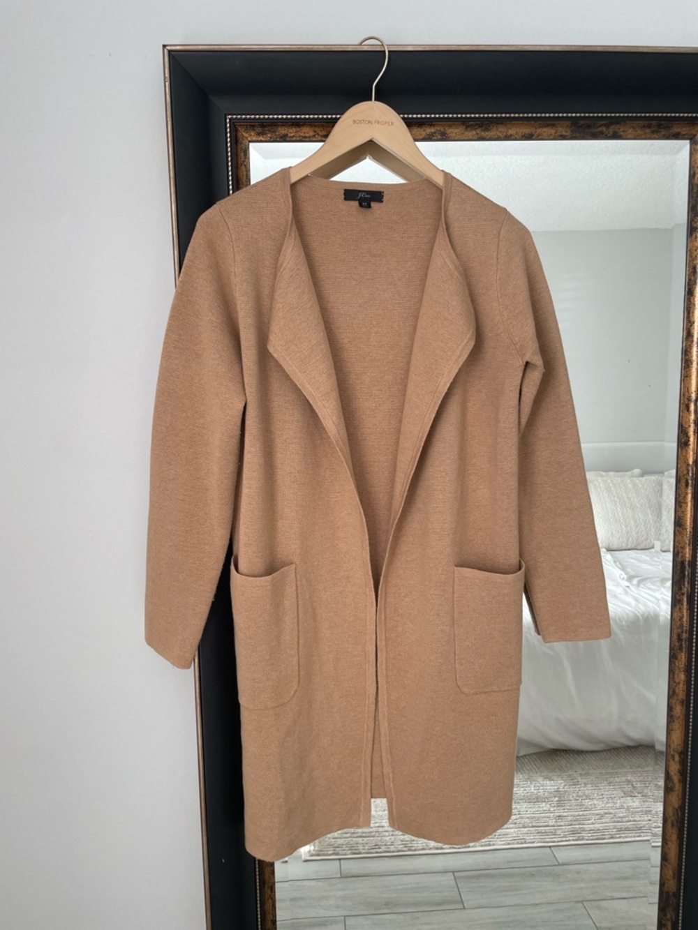 J. Crew Juliette collarless sweater-blazer - Picture 2 of 6